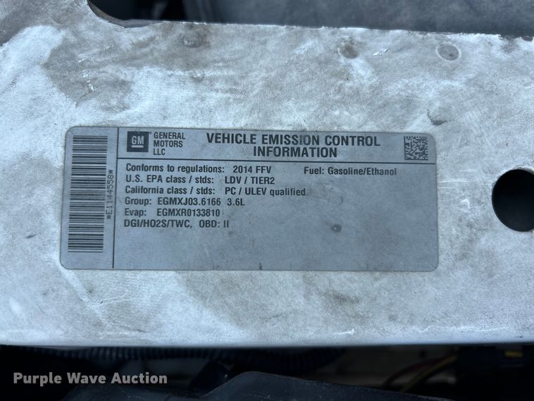 image for item EK8467 2014 Chevrolet Impala Limited 