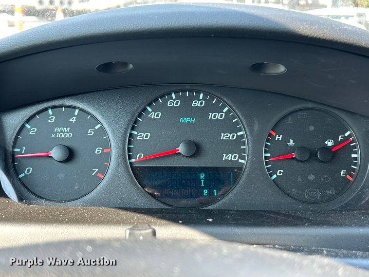 image for item EK8468 2010 Chevrolet Impala Police 