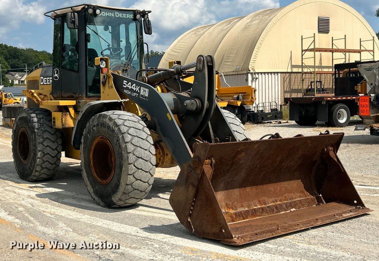 CARGADOR FRONTAL 2009 JOHN DEERE 544K