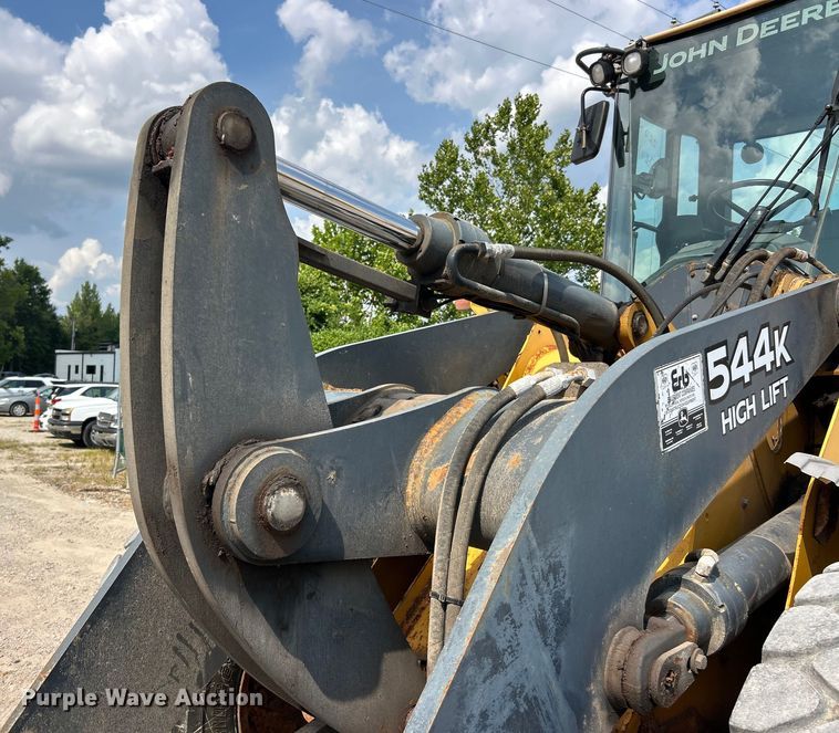image for item EK8473 2009 John Deere 544K high lift wheel loader