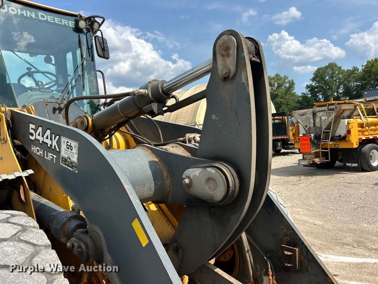 image for item EK8473 2009 John Deere 544K high lift wheel loader