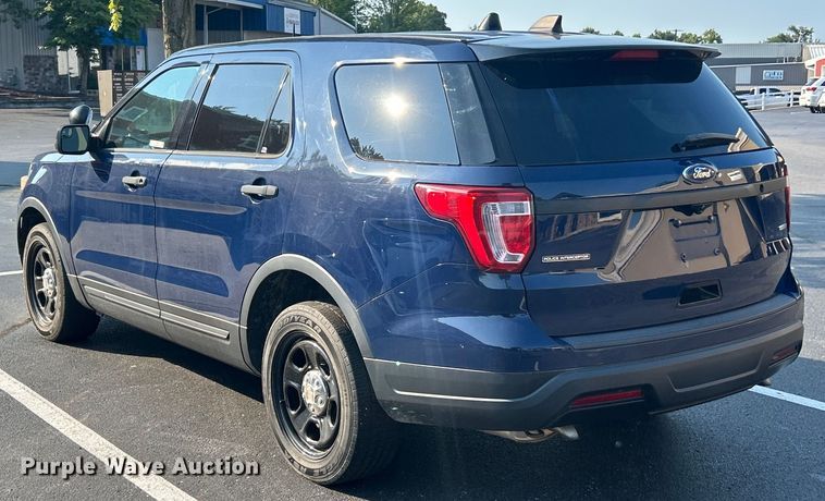 image for item EK8475 2019 Ford Explorer Police Interceptor SUV