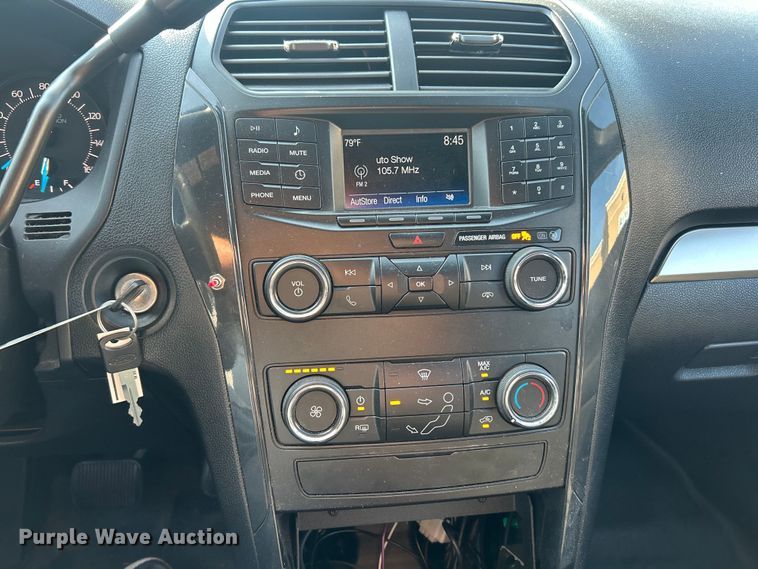 image for item EK8475 2019 Ford Explorer Police Interceptor SUV