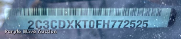 image for item EK8476 2015 Dodge Charger Police 