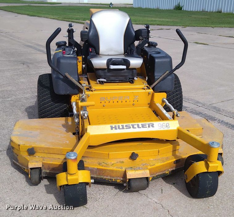 image for item EM8033 2015 Hustler Super Z Hyperdrive ZTR lawn mower