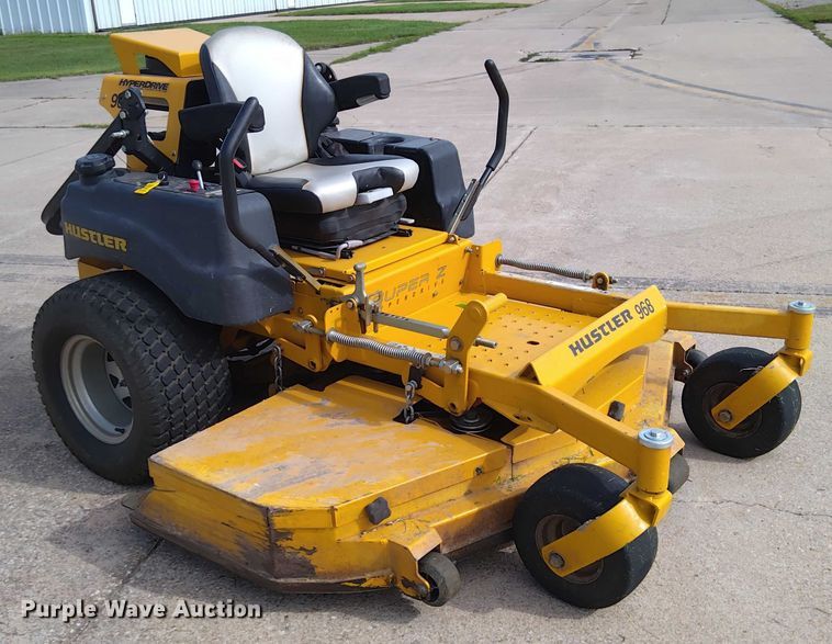 image for item EM8033 2015 Hustler Super Z Hyperdrive ZTR lawn mower