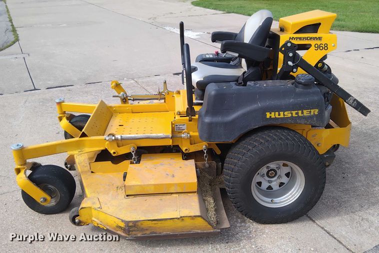 image for item EM8033 2015 Hustler Super Z Hyperdrive ZTR lawn mower