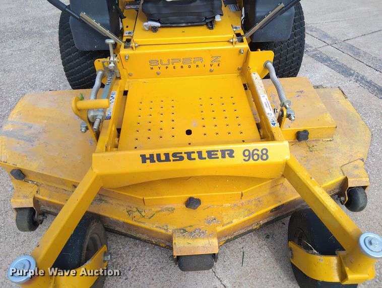 image for item EM8033 2015 Hustler Super Z Hyperdrive ZTR lawn mower