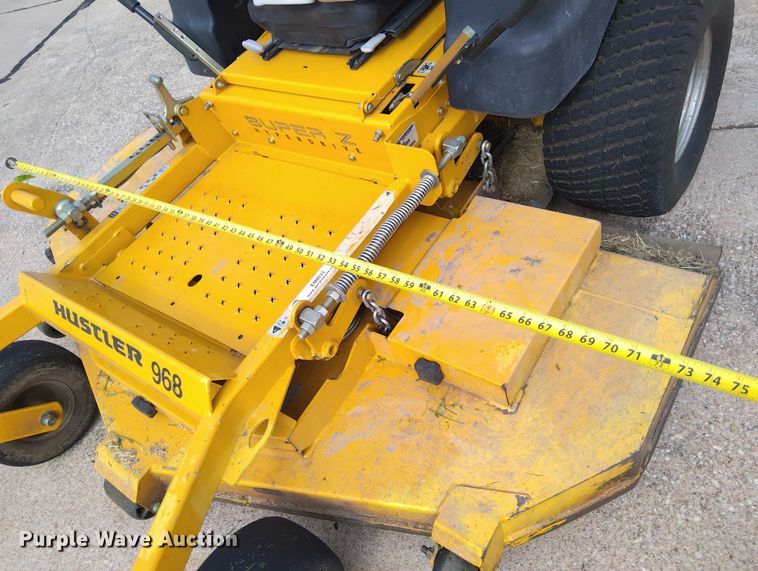 image for item EM8033 2015 Hustler Super Z Hyperdrive ZTR lawn mower