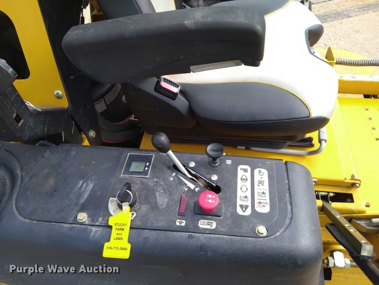 image for item EM8033 2015 Hustler Super Z Hyperdrive ZTR lawn mower