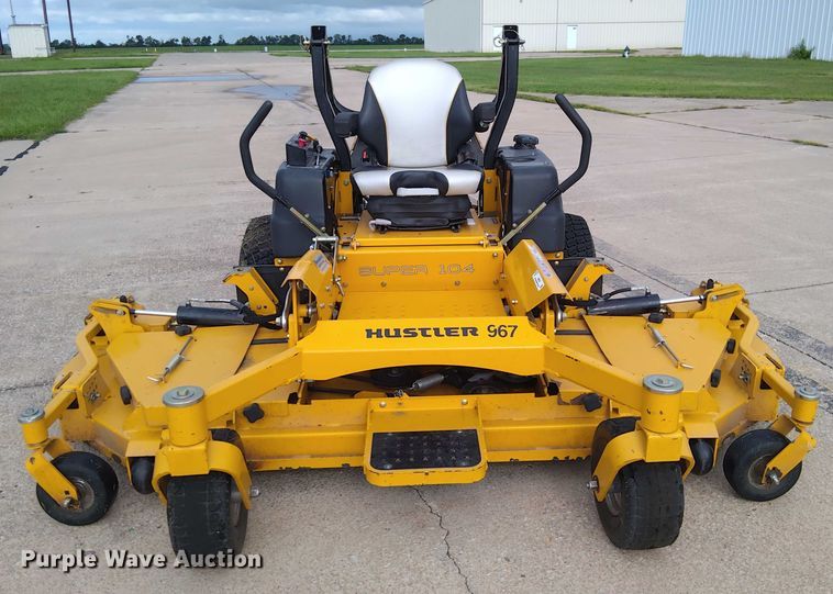 image for item EM8034 2015 Hustler Super 104 ZTR lawn mower