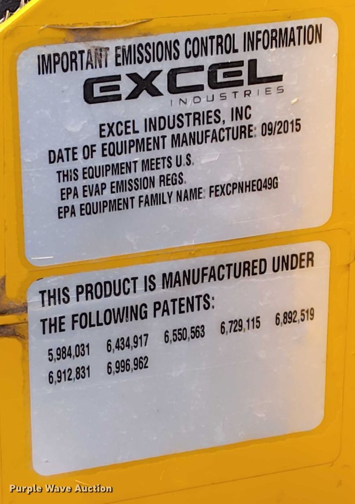 image for item EM8034 2015 Hustler Super 104 ZTR lawn mower