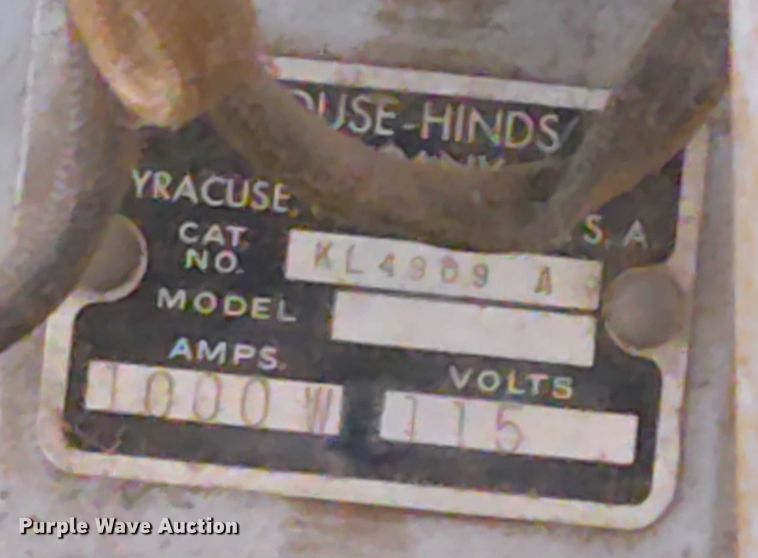 image for item EM8036 Crouse-Hinds DCB 35 rotating beacon