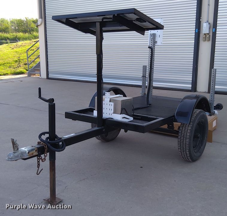image for item EM8047 Shop built radar trailer