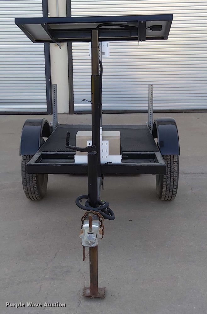 image for item EM8047 Shop built radar trailer