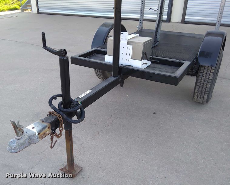 image for item EM8047 Shop built radar trailer