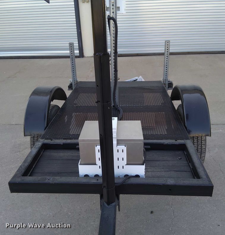 image for item EM8047 Shop built radar trailer