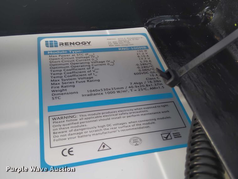 image for item EM8047 Shop built radar trailer