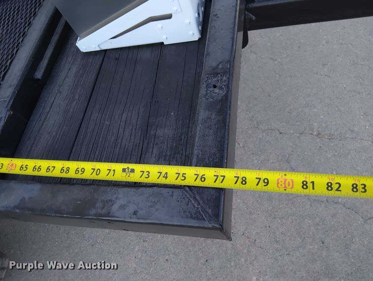 image for item EM8047 Shop built radar trailer