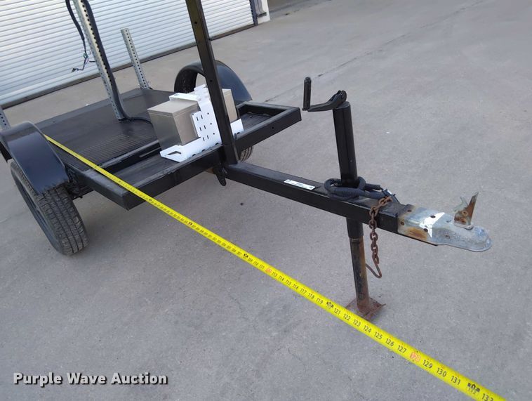 image for item EM8047 Shop built radar trailer