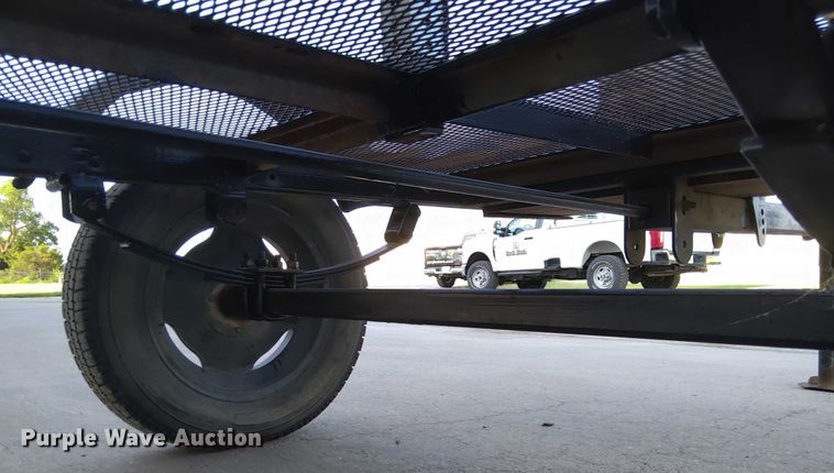 image for item EM8047 Shop built radar trailer