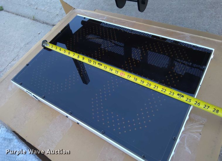 image for item EM8047 Shop built radar trailer