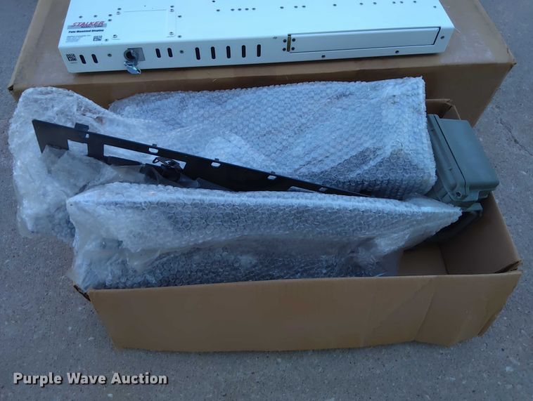 image for item EM8047 Shop built radar trailer