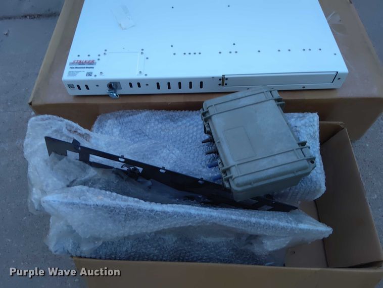 image for item EM8047 Shop built radar trailer