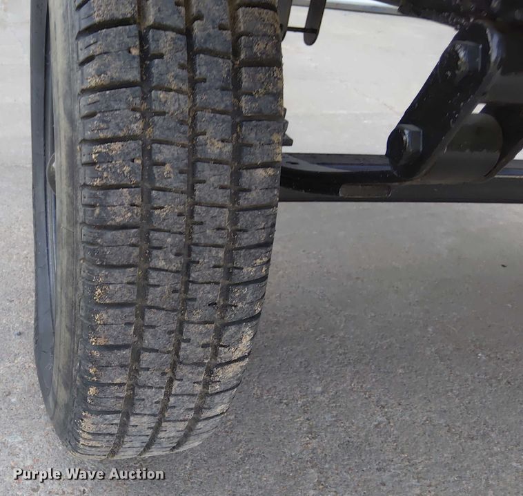 image for item EM8047 Shop built radar trailer