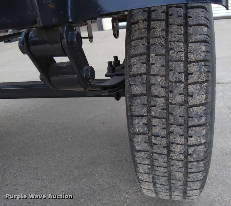 image for item EM8047 Shop built radar trailer