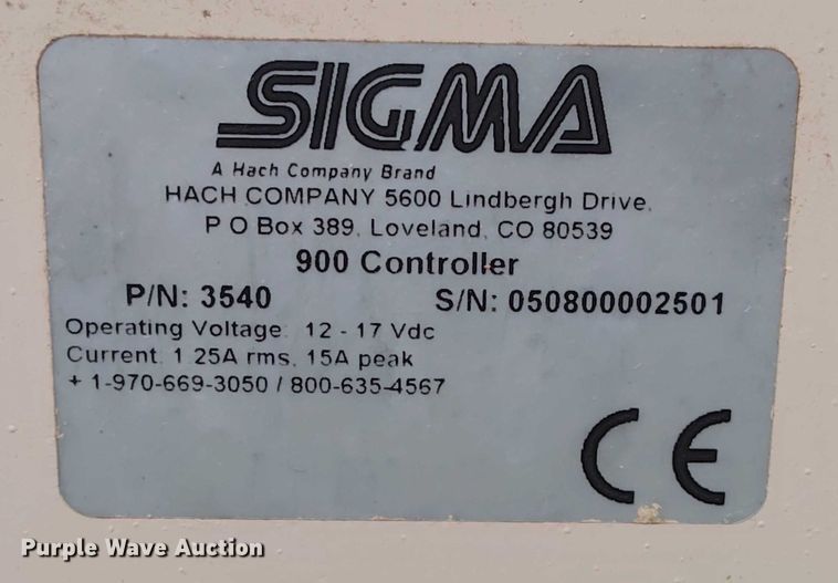 image for item EM8052 Sigma 900 water sampler