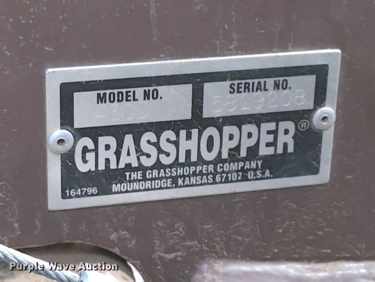 image for item EM8053 Grasshopper 430D ZTR lawn mower