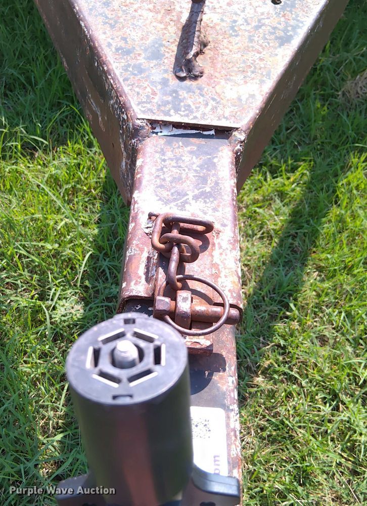 image for item EM8055 Shop built Tilt deck utility trailer