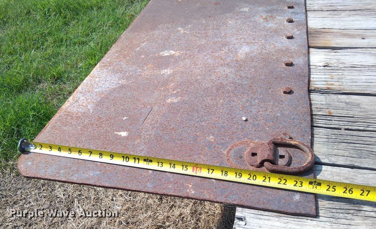 image for item EM8055 Shop built Tilt deck utility trailer