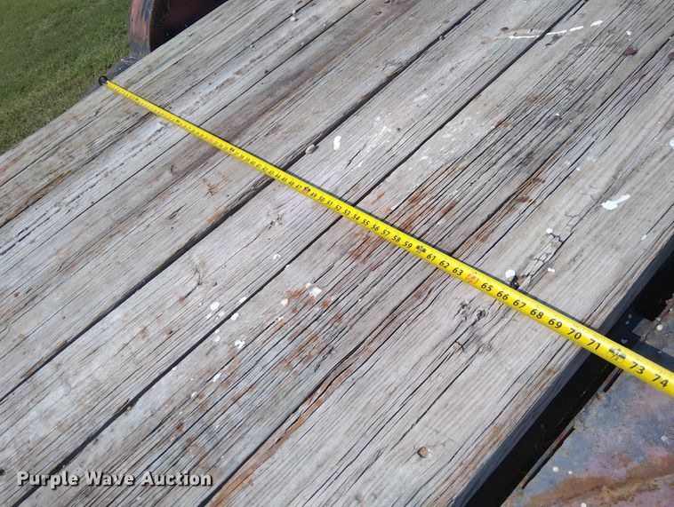 image for item EM8055 Shop built Tilt deck utility trailer