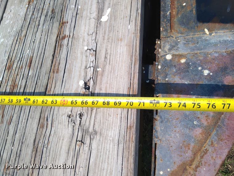 image for item EM8055 Shop built Tilt deck utility trailer