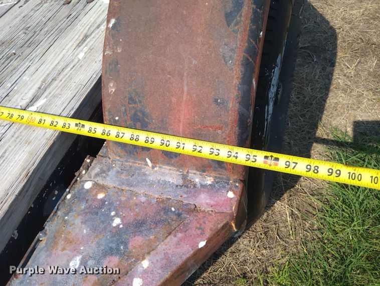 image for item EM8055 Shop built Tilt deck utility trailer