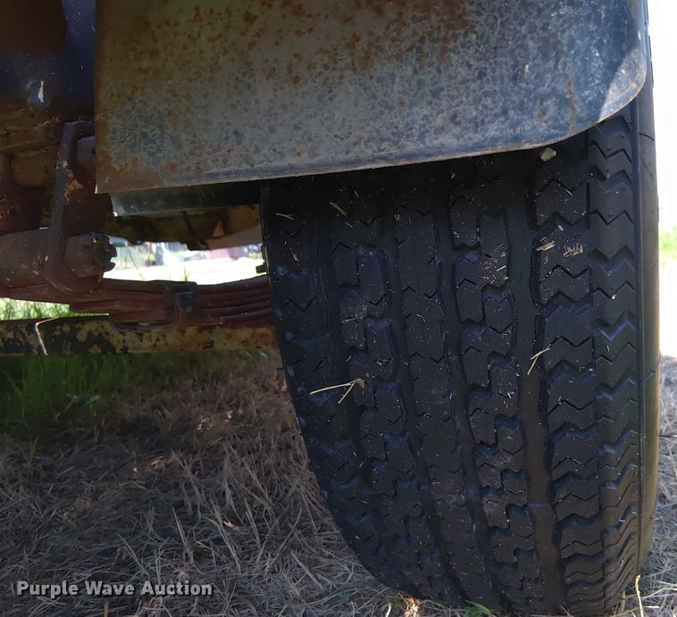 image for item EM8055 Shop built Tilt deck utility trailer