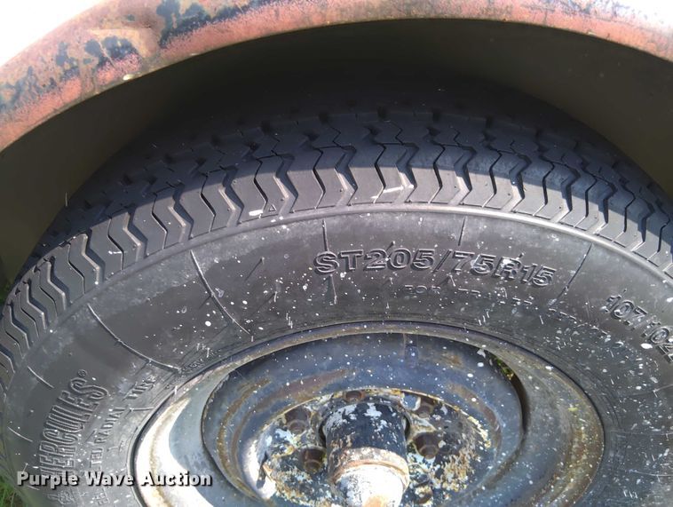 image for item EM8055 Shop built Tilt deck utility trailer