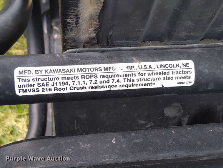 image for item EM8058 2014 Kawasaki Mule 4010 utility vehicle