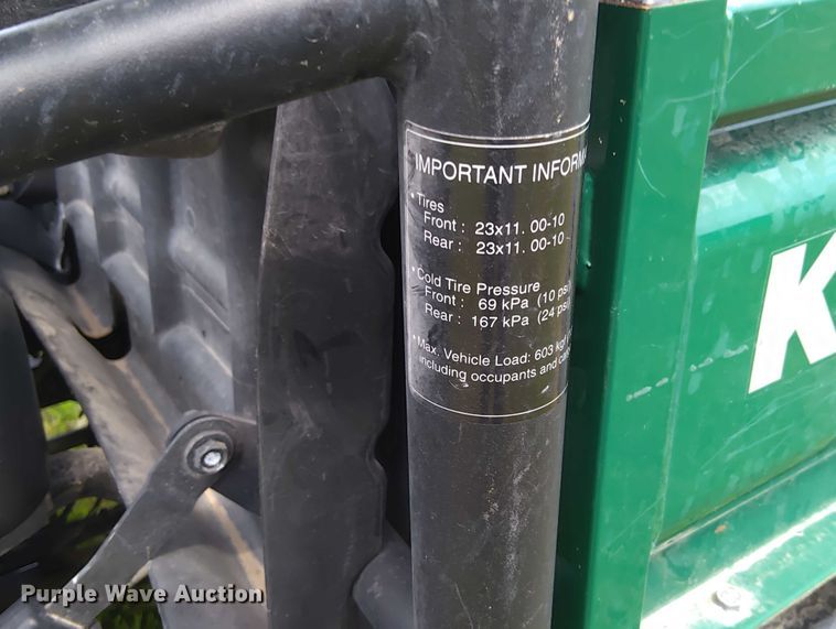 image for item EM8058 2014 Kawasaki Mule 4010 utility vehicle