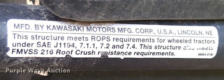 image for item EM8059 2014 Kawasaki Mule 4010 utility vehicle