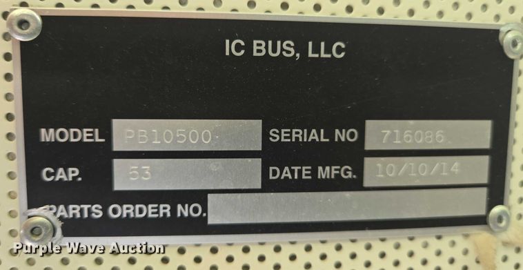 image for item EN8302 2016 IC CE school bus