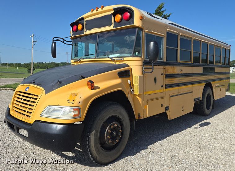 image for item EN8307 2010 Blue Bird school bus
