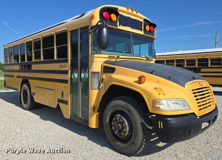 image for item EN8307 2010 Blue Bird school bus