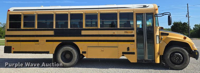 image for item EN8307 2010 Blue Bird school bus