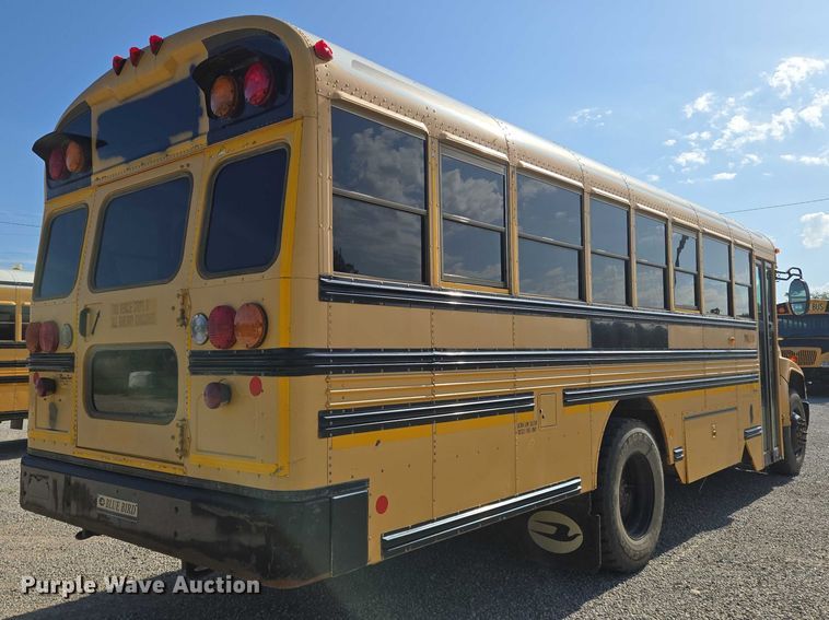 image for item EN8307 2010 Blue Bird school bus