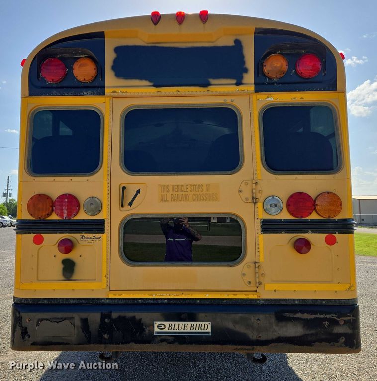 image for item EN8307 2010 Blue Bird school bus