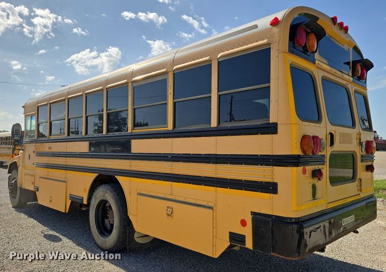 image for item EN8307 2010 Blue Bird school bus