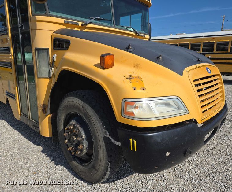 image for item EN8307 2010 Blue Bird school bus